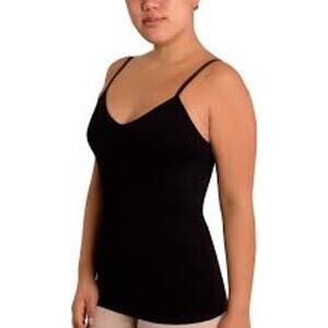 Skinnygirl Black Control Tank Top Camisole Smoothers & Shapers Size S